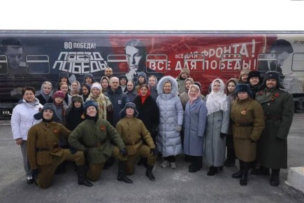 Алексей Титовский: Накануне 9 Мая мы встречаем «Поезд Победы», который прибывает в Лабытнанги