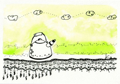 За кухонным столом рождается простая истина: как место силы становится местом творчества