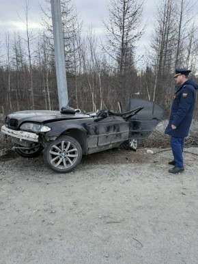 Осторожней на дорогах. Рано утром 10 мая на автодороге Лабытнанги — станция Обская произошло ДТП с участием легкового автомобиля