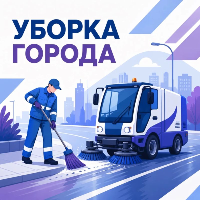 В Салехарде продолжаются работы по уборке и содержанию улично-дорожной сети города