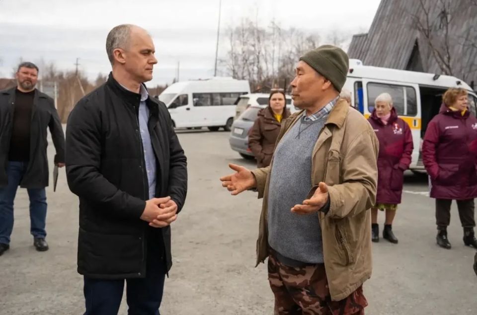 Глава Салехарда Алексей Титовский посетил Горнокнязевск