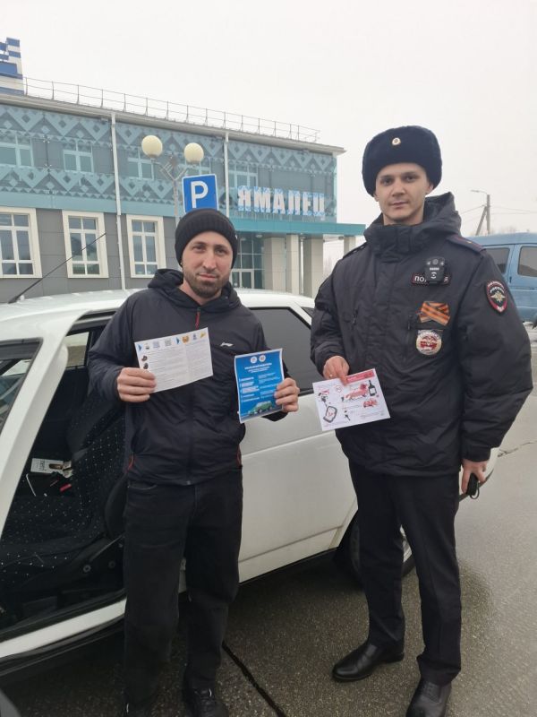 Красноселькупские автоинспекторы провели профилактическое мероприятие «Водительпешеход»