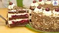 Непревзойдённое сочетание вкусов в шоколадном торте «Чёрный лес»