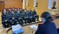 Приуральские автоинспекторы провели мероприятие в 5-ом пожарно-спасательном отряде г. Лабытнанги