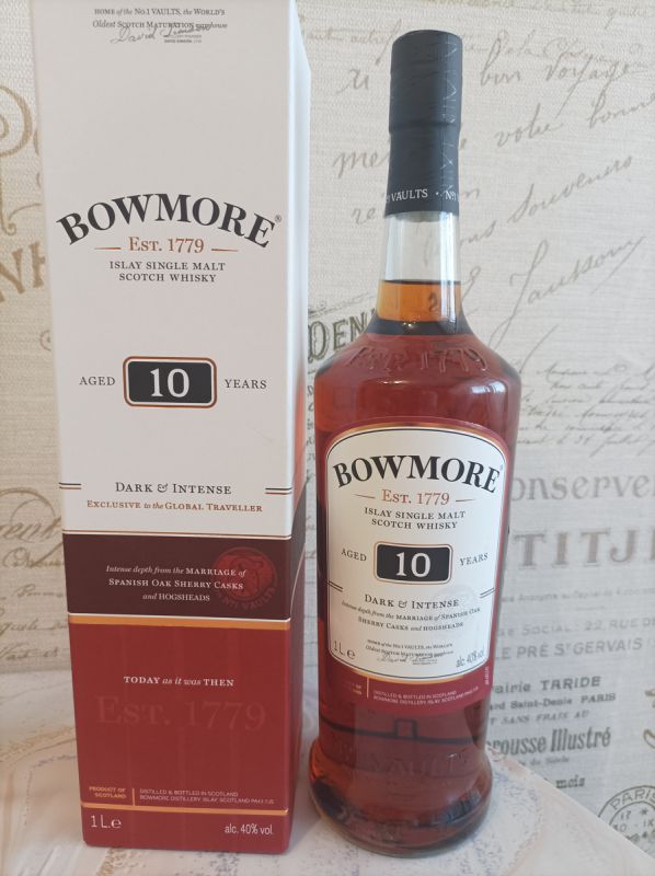 Заметки о виски: Bowmore, 10 лет, Темный и Интенсивный