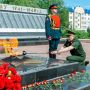 В Салехарде частицу Вечного огня перенесли в Парк Победы