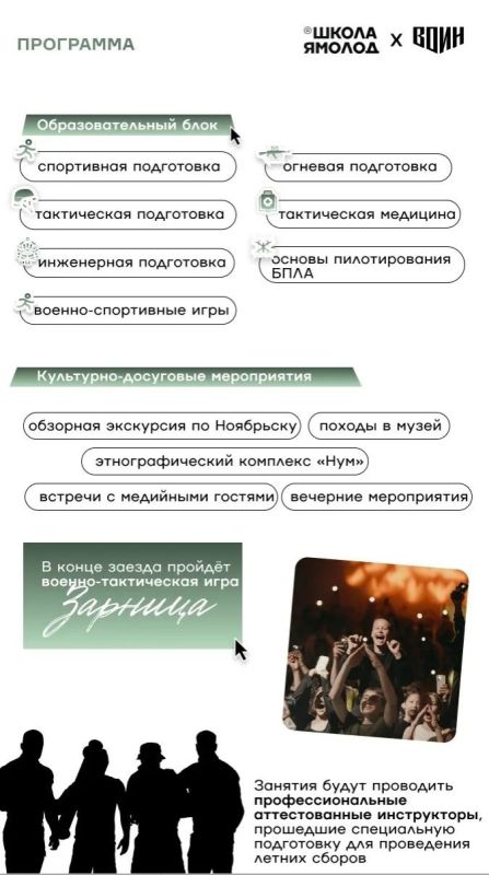 «Время юных героев». Идёт набор ямальцев в возрасте от 14 до 18 лет для участия в патриотической смене Летней Школы Ямолод «Ямолод.патриот» «Время юных героев». Идёт набор ямальцев в возрасте от 14 до 18 лет для участия в патриотической смене Летней Школы Ямолод «Ямолод.патриот»