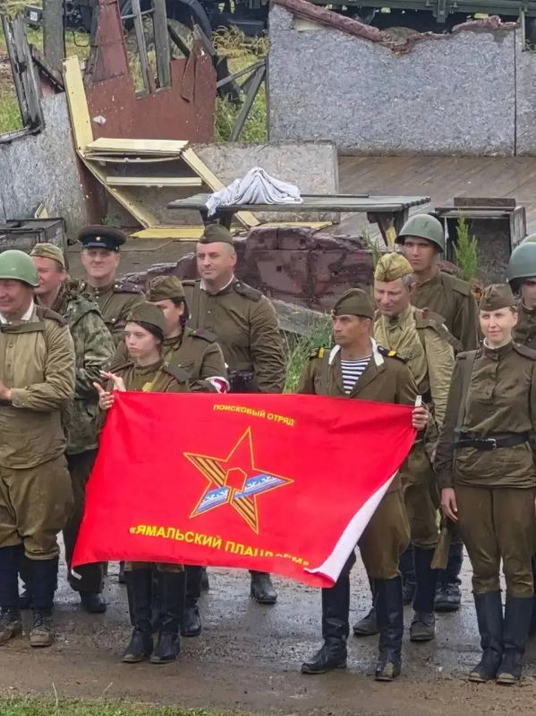 Поисковый отряд «Ямальский плацдарм» готовит историческую реконструкцию Поисковый отряд «Ямальский плацдарм» готовит историческую реконструкцию