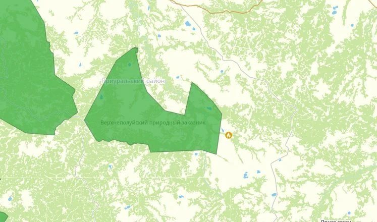 Площадь лесных пожаров на Ямале сократилась до 3,5 тысячи гектаров Площадь лесных пожаров на Ямале сократилась до 3,5 тысячи гектаров