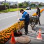 Летом в Салехарде специалисты обслуживают систему ливневой канализации: очищают локальные очистные сооружения, дождеприёмные и смотровые колодцы