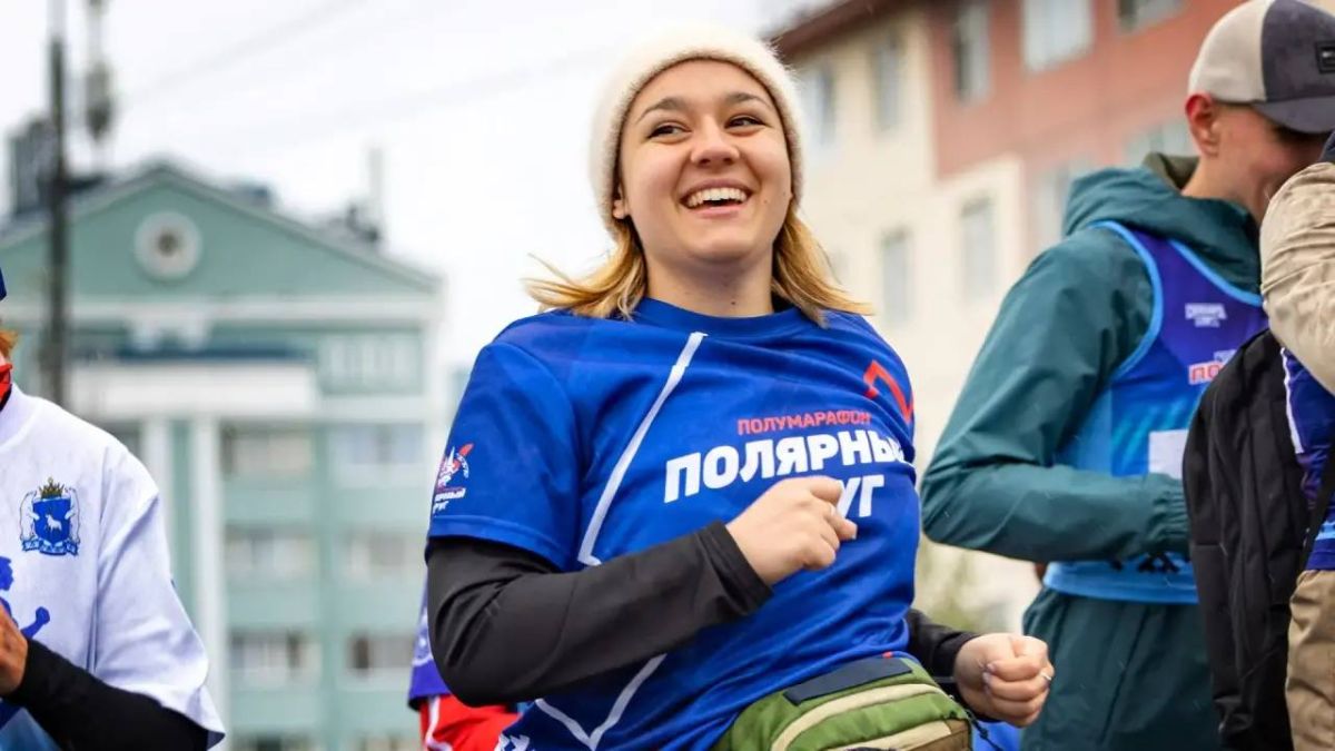 Полярные рекорды бьют ямальские бегуны Полярные рекорды бьют ямальские бегуны