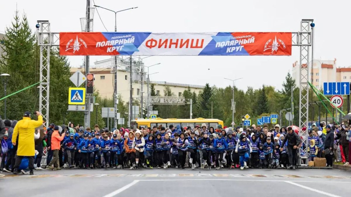 Полярные рекорды бьют ямальские бегуны Полярные рекорды бьют ямальские бегуны