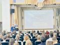 Исполняющий обязанности прокурора Муравленко Алексей Юрьев совместно с пенсионером прокуратуры, участником специальной военной операции Дамилем Фаукануровым провел лекцию для учащихся ГБПОУ ЯНАО «Муравленковский...