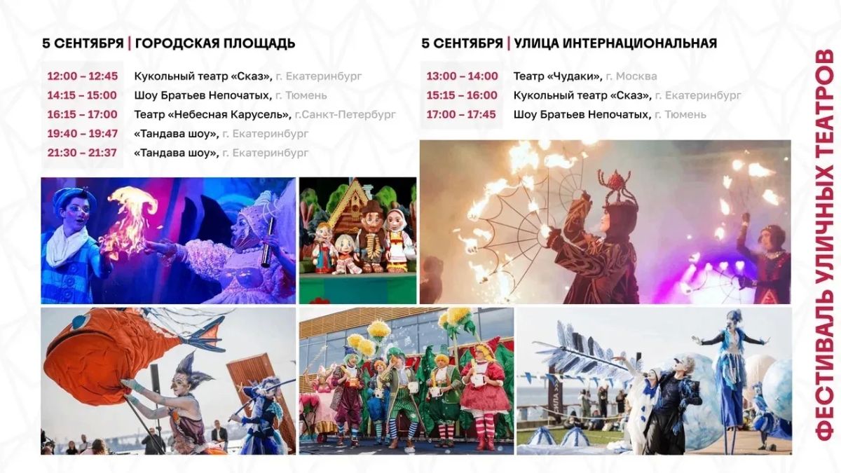 День города в Новом Уренгое: программа ярких выходных День города в Новом Уренгое: программа ярких выходных