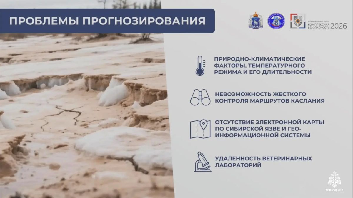 На салоне «Комплексная безопасность» в Казани представлен сценарий отработки ликвидации последствий сибирской язвы на Ямале На салоне «Комплексная безопасность» в Казани представлен сценарий отработки ликвидации последствий сибирской язвы на Ямале