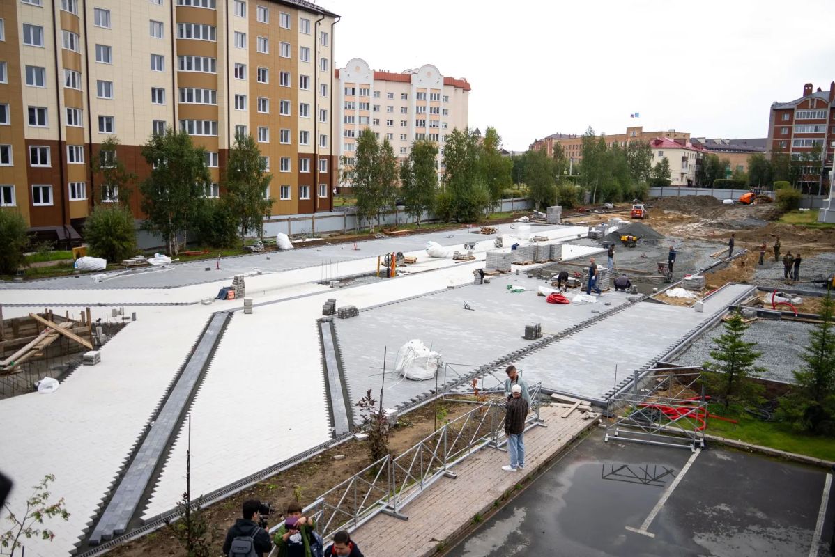 В опорных городах Ямала завершаются работы по благоустройству в рамках федерального проекта В опорных городах Ямала завершаются работы по благоустройству в рамках федерального проекта