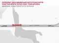 Вниманию водителей!. Сегодня в рамках гарантийных обязательств подрядчик приступает к работам на участке автодороги на мосту через реку Томчаруяха