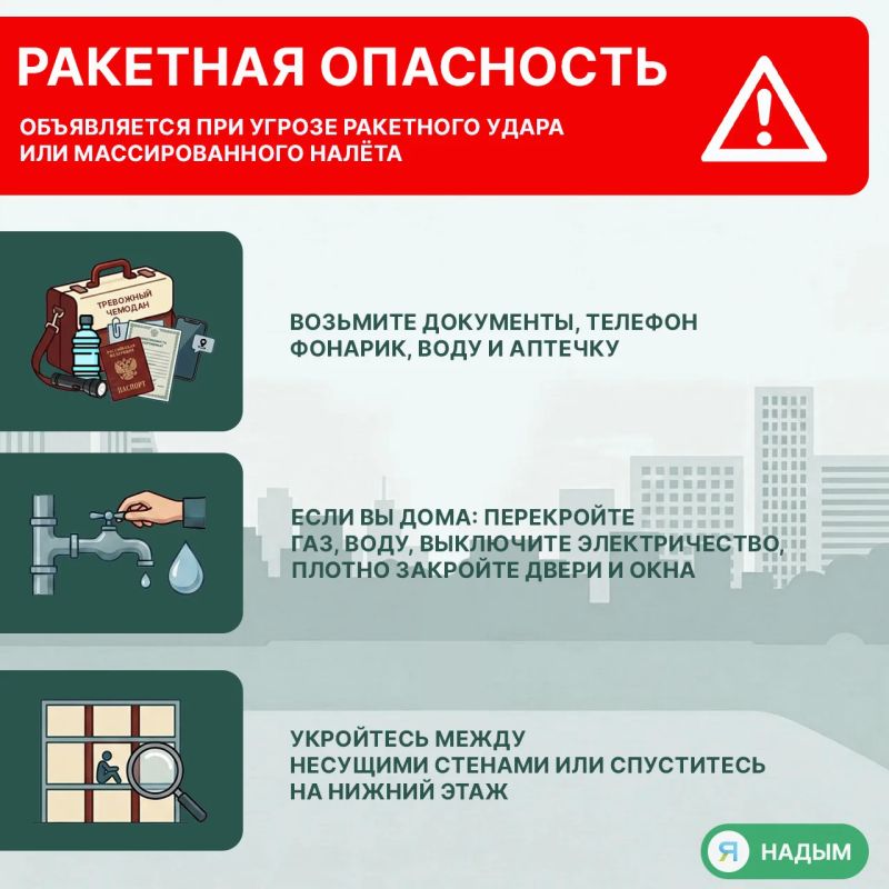 Простые правила для вашего спокойствия: как действовать при сигналах тревоги Простые правила для вашего спокойствия: как действовать при сигналах тревоги