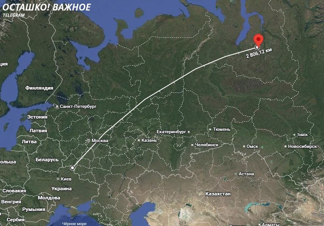 Вражеский дрон пролетел над Россией почти 3000 км: возгорание в Новом Уренгое Вражеский дрон пролетел над Россией почти 3000 км: возгорание в Новом Уренгое