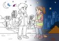 РОЛЬ СВЕТОВОЗВРАЩАТЕЛЯ. . Почему пешеходам нужны световозвращающие элементы и как они работают? В новом выпуске «Оживших раскрасок РСА» разбираемся в деталях