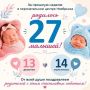 27 маленьких чудес родились в Ноябрьске