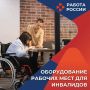 Оборудование рабочих мест для людей с инвалидностью и ветеранов боевых действий
