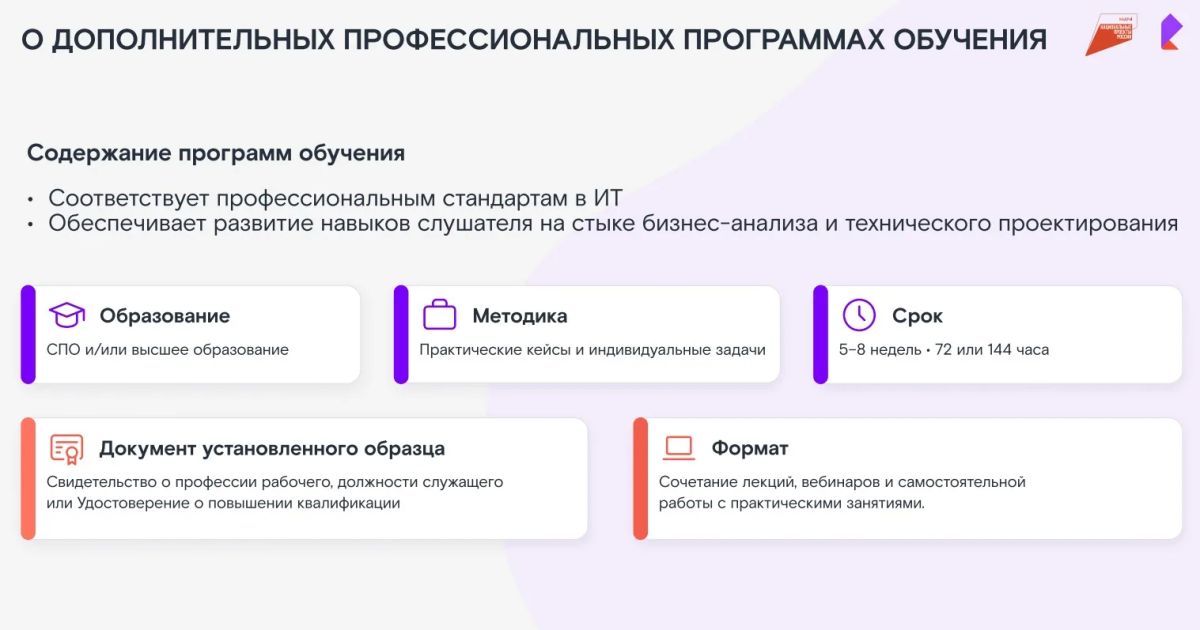Департамент экономики ЯНАО информирует о возможности бесплатного профессионального обучения и повышения квалификации сотрудников организаций региона по востребованным ИТ- и цифровым компетенциям Департамент экономики ЯНАО информирует о возможности бесплатного профессионального обучения и повышения квалификации сотрудников организаций региона по востребованным ИТ- и цифровым компетенциям