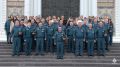 Под небесным покровом: в главном храме Арктики спасатели Ямала помолились перед иконой «Неопалимая купина»