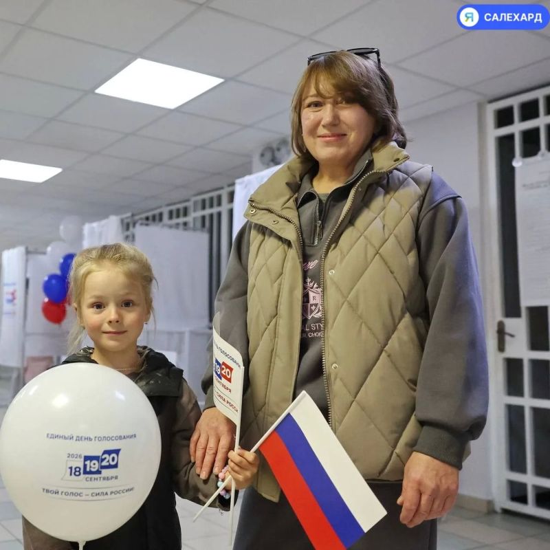 Первый день голосования в Салехарде завершен Первый день голосования в Салехарде завершен