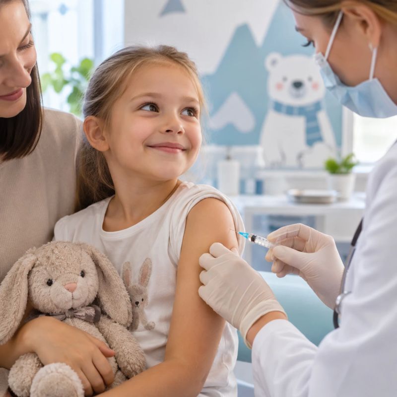 В Салехарде 19 сентября проведут вакцинацию детей от гриппа