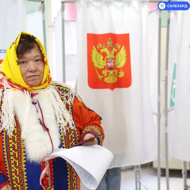 Первый день голосования в Салехарде завершен Первый день голосования в Салехарде завершен