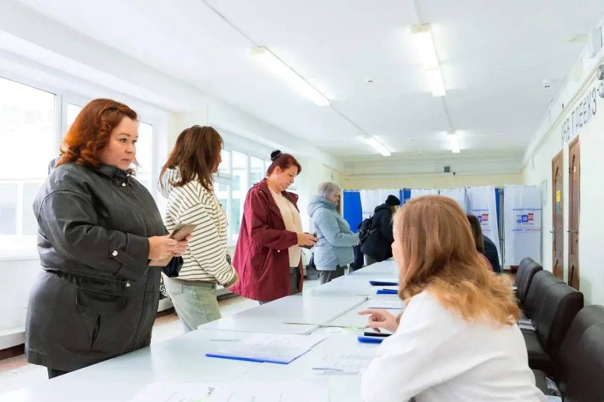Второй день голосования в Ноябрьске Второй день голосования в Ноябрьске