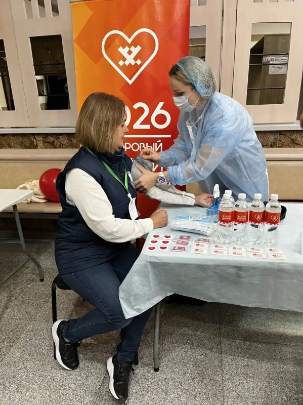 «Островки здоровья» на избирательных участках «Островки здоровья» на избирательных участках