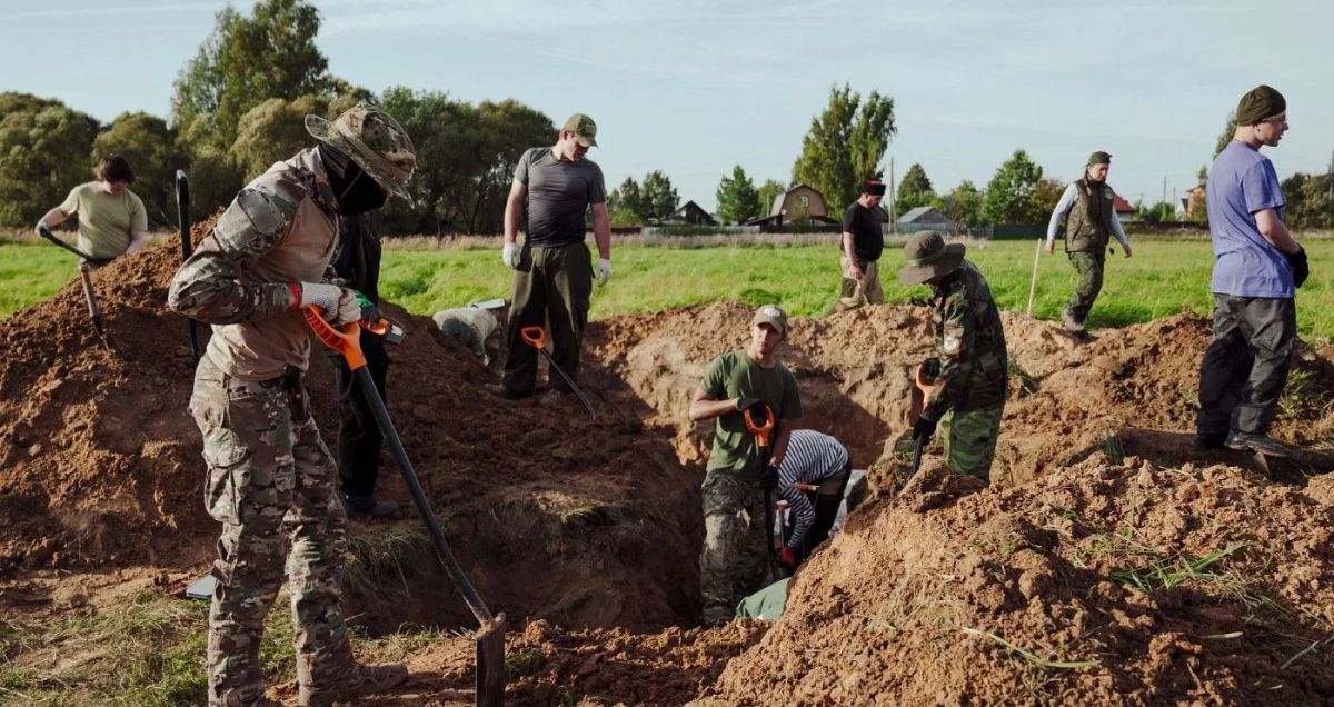 На слёте в Подмосковье ямальские поисковики подняли останки 50 бойцов