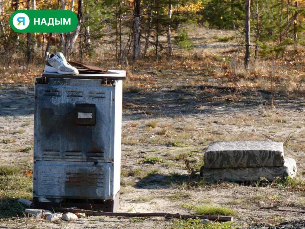 В Надымском районе обнаружили несанкционированную свалку В Надымском районе обнаружили несанкционированную свалку