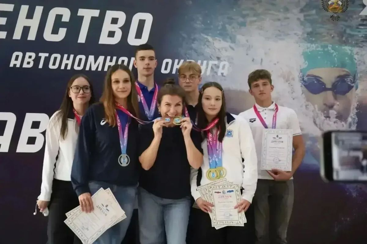 Салехардские пловцы - с медалями Чемпионата и Первенства ЯНАО Салехардские пловцы - с медалями Чемпионата и Первенства ЯНАО