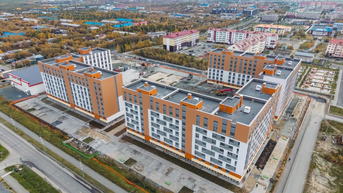 26 домов строят в Приуральском районе для переселения северян из аварийного жилья 26 домов строят в Приуральском районе для переселения северян из аварийного жилья
