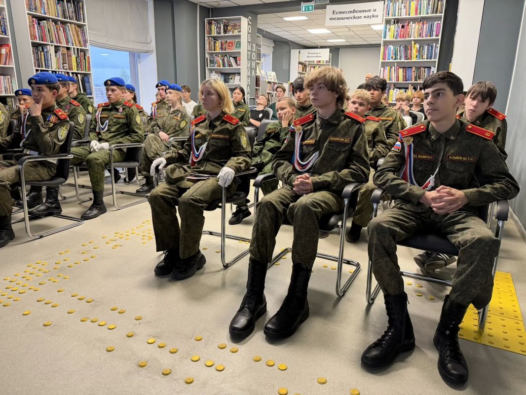 Профориентационная встреча с курсантами Профориентационная встреча с курсантами