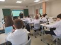 Автоинспекторы Нового Уренгоя встретились с учащимися СОШ № 1 и провели для ребят профилактические беседы по безопасности дорожного движения