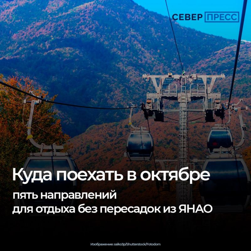 Октябрь — отличный месяц для путешествий: туристов становится меньше, цены на жилье снижаются, а природа радует золотой осенью