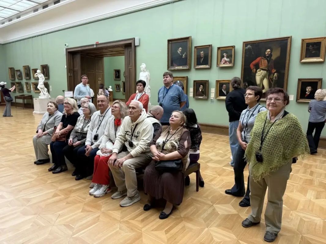 Встреча с искусством: ветераны Ямала в Третьяковской галерее Встреча с искусством: ветераны Ямала в Третьяковской галерее
