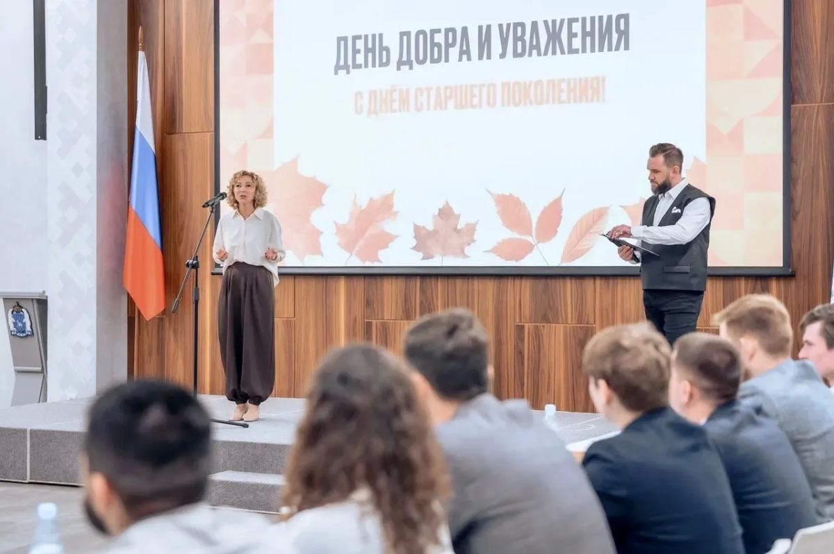 Международный день пожилых людей в ямальском представительстве в Тюмени: ветераны и молодёжь вместе Международный день пожилых людей в ямальском представительстве в Тюмени: ветераны и молодёжь вместе
