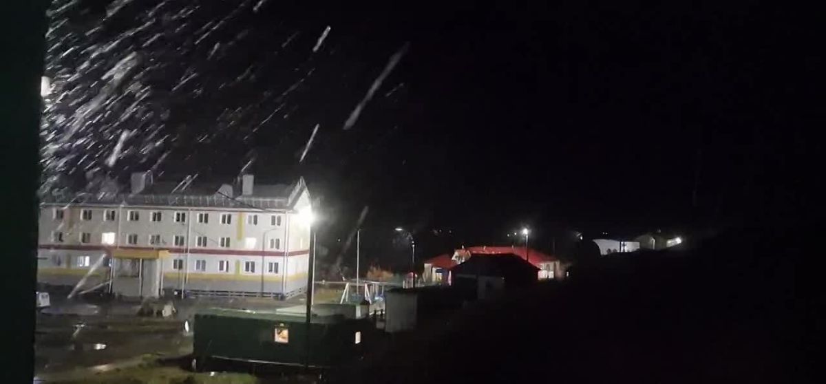 Зима близко. 1 октября в Находке пошел первый снег