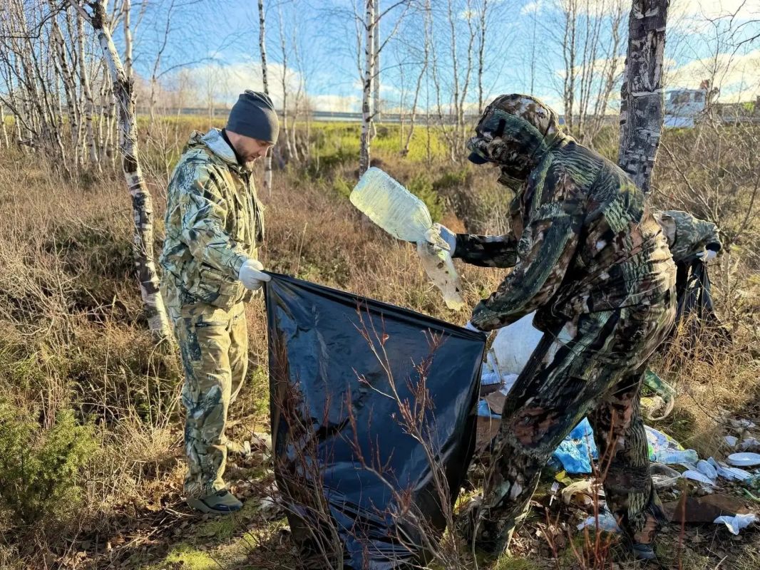 В лесу рядом с Салехардом стало чище В лесу рядом с Салехардом стало чище