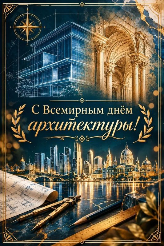 Поздравляем со Всемирным днем архитектуры!