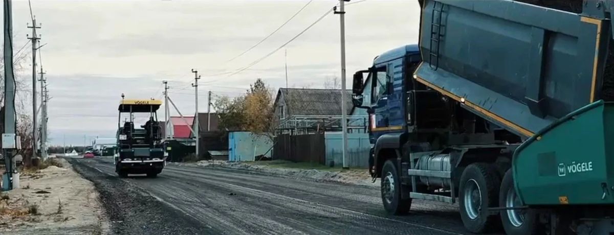 В Пурпе завершается капитальный ремонт улицы Есенина В Пурпе завершается капитальный ремонт улицы Есенина