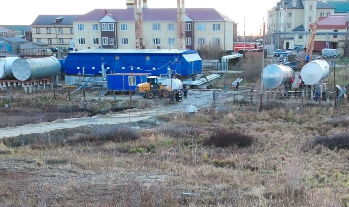 На котельной в Яр-Сале произошла разгерметизация емкости с топливом