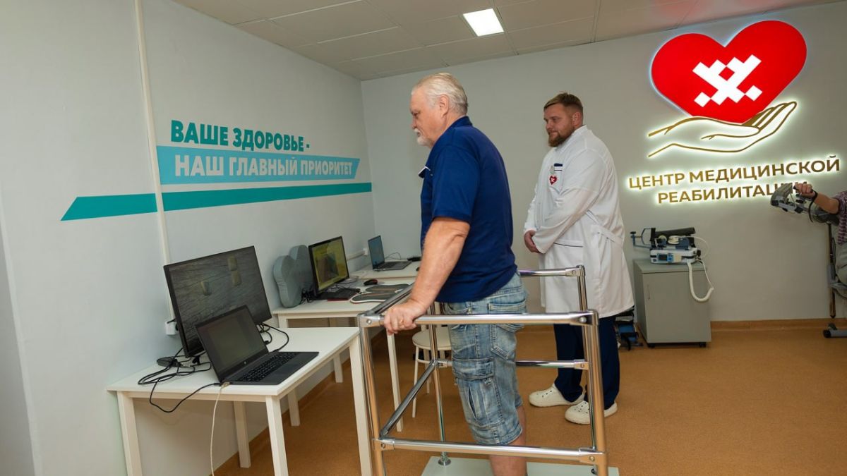 Новое отделение медицинской реабилитации заработало в посёлке Харп Новое отделение медицинской реабилитации заработало в посёлке Харп