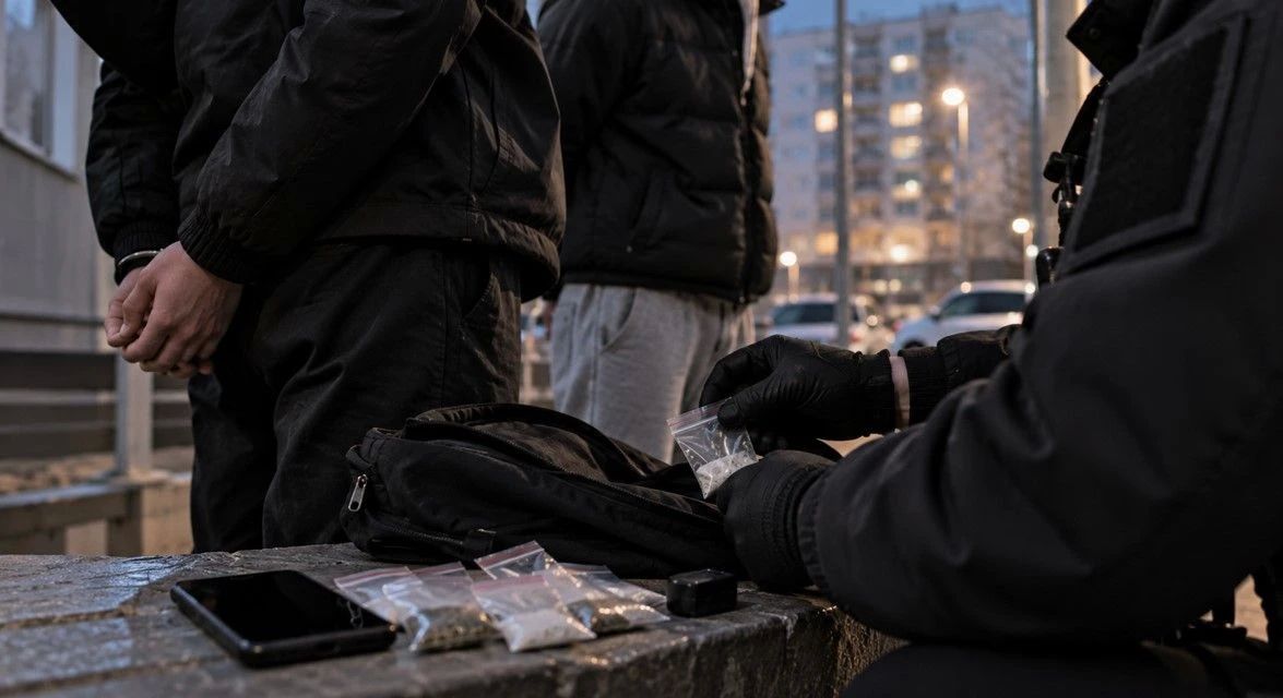 В Новом Уренгое задержали закладчиков