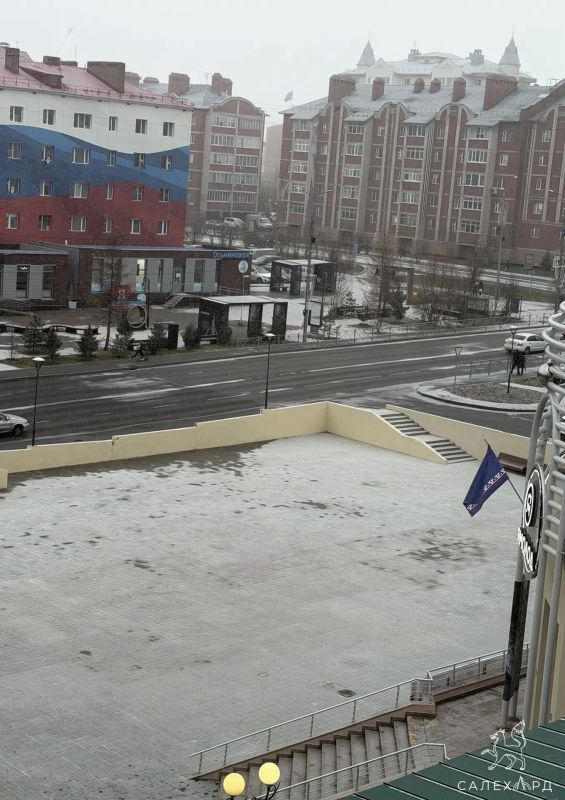 В Салехарде первый снег